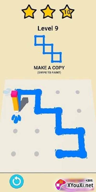 线条粉刷匠手游童年版截图