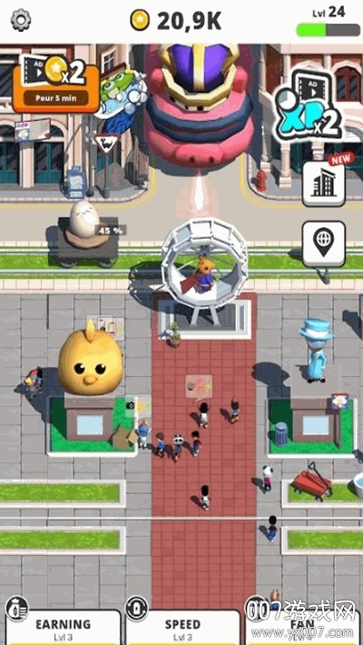 Idle – Hamster Wheel(空闲仓鼠轮手游儿童版)截图