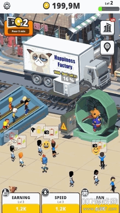 Idle – Hamster Wheel(空闲仓鼠轮手游儿童版)截图