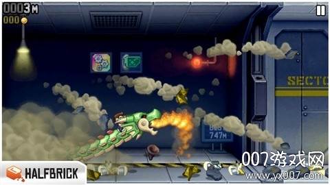 Jetpack(疯狂喷气机绿色版)截图