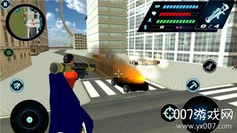 SuperHero(飞翔英雄3d单机版)截图