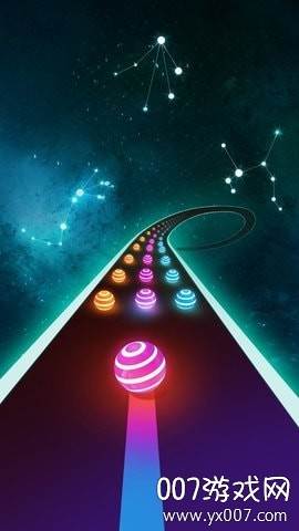 Dancing Road(炫彩公路彩球跑)截图