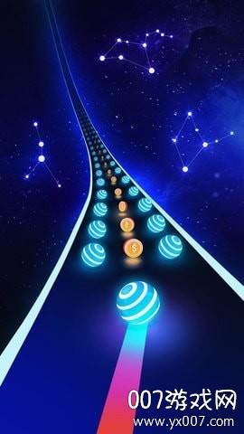 Dancing Road(炫彩公路彩球跑)截图