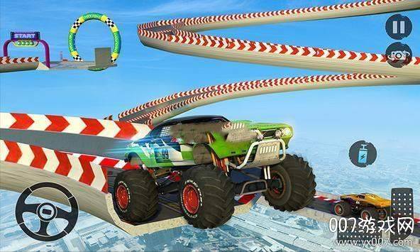 Monster Truck Ramp Stunts(怪物卡车坡道特技)截图