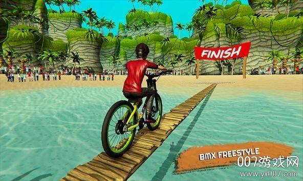 Freestyle BMX Bike Balancing(自行车水上平衡赛)截图