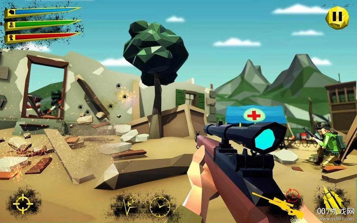 US Army Call of WW2 battleground World War Game(二战战场世界大战)截图