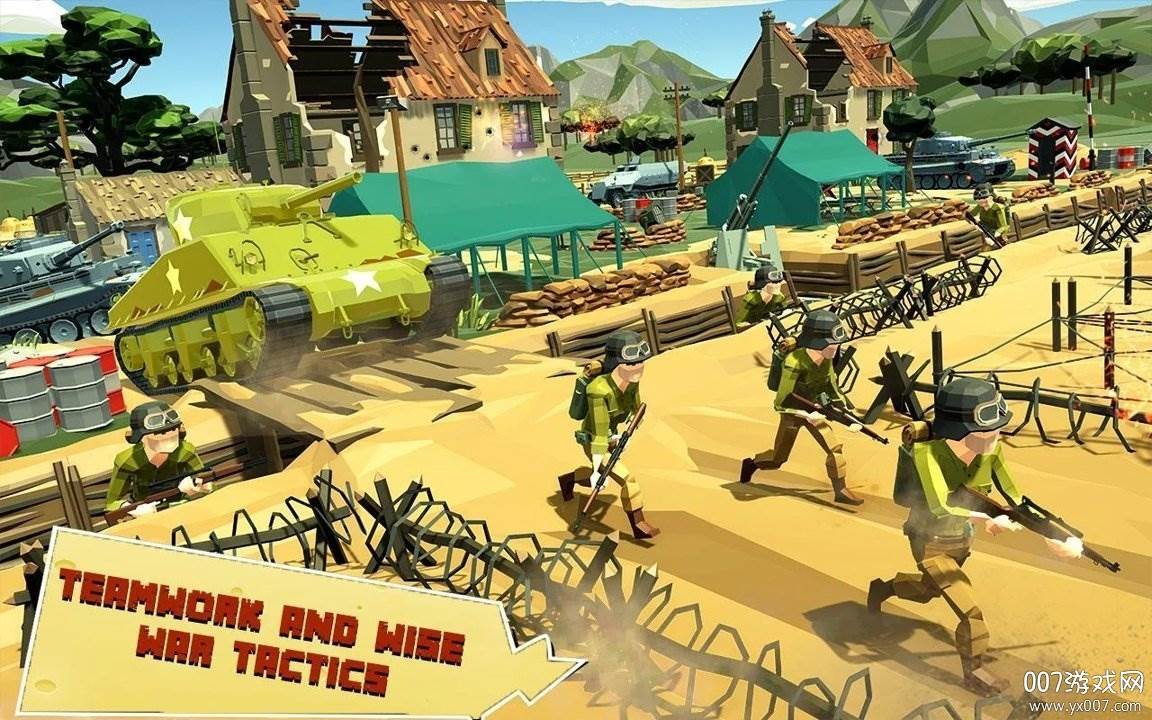 US Army Call of WW2 battleground World War Game(二战战场世界大战)截图