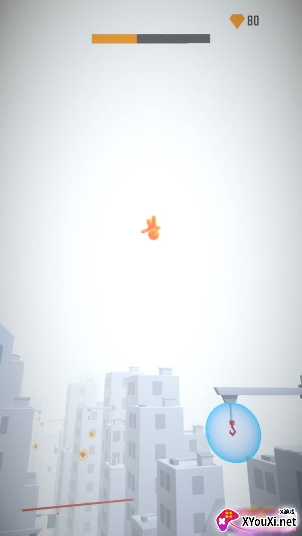 飞天绳索火柴人无限金币版截图