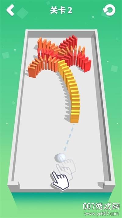 推倒我吧游戏多米诺骨牌版截图
