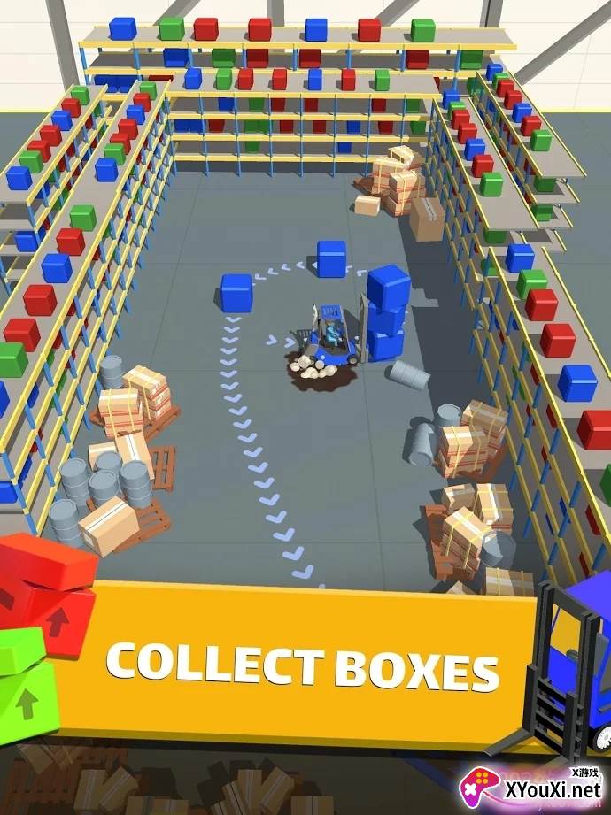 画线叉车中文版截图