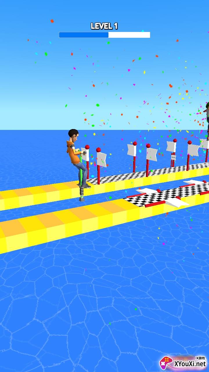 跳跳杆比赛3D欢乐竞技版截图
