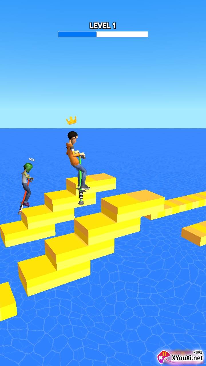 跳跳杆比赛3D欢乐竞技版截图