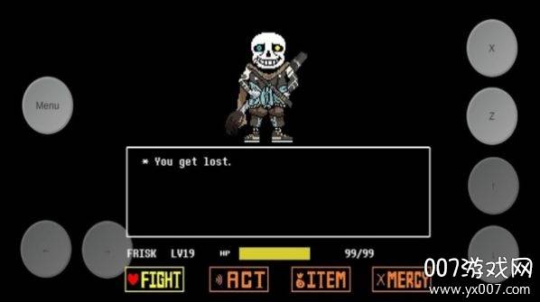 各种sans模拟器(bad time sans)截图
