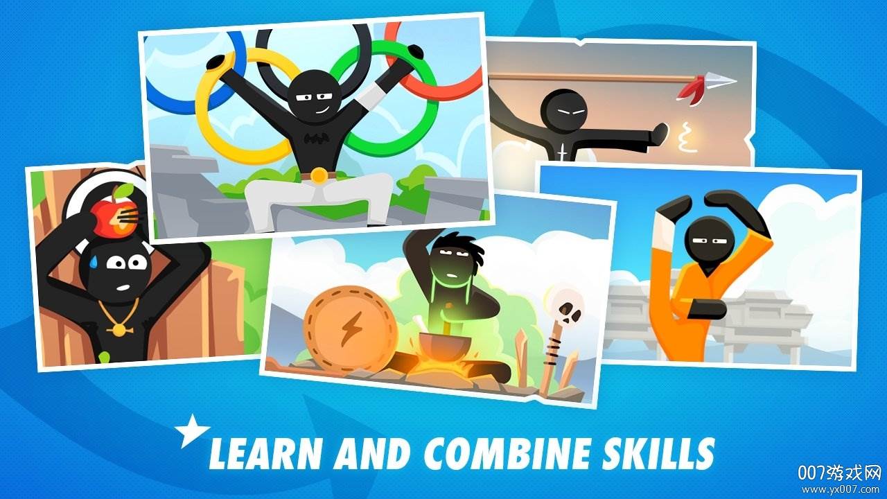 Stickman Combats(多人火柴人战斗射击手机版)截图