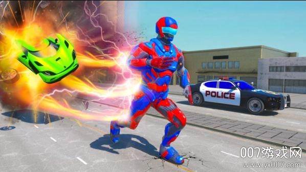 机器人闪电英雄手游中文版截图