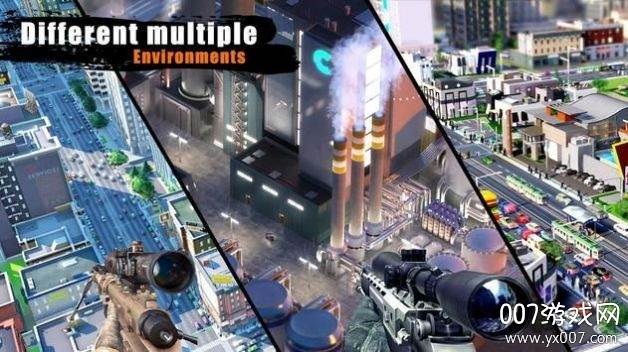 FPS Sniper 3D Gun Shooter Free Fire:Shooting Games截图