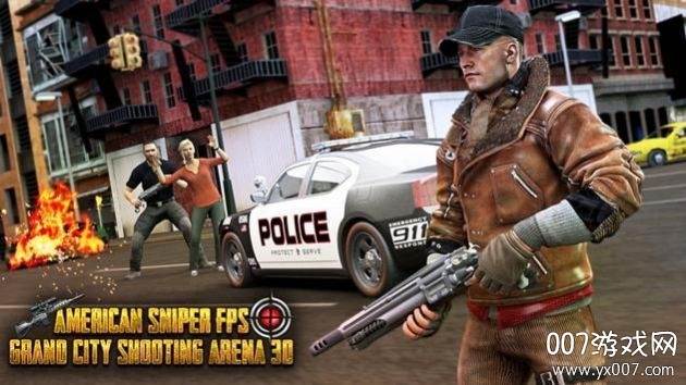 FPS Sniper 3D Gun Shooter Free Fire:Shooting Games截图