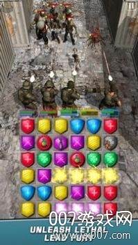 VDV Match 3 RPG Zombies!截图