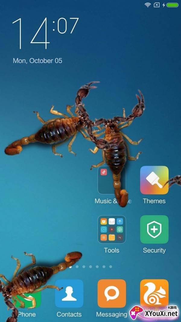 蝎子在手机爬行汉化版截图