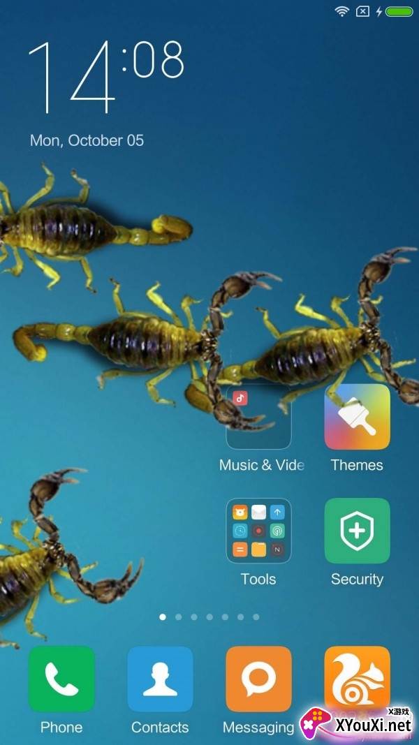 蝎子在手机爬行汉化版截图