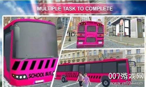 pink lady School Bus Driver截图