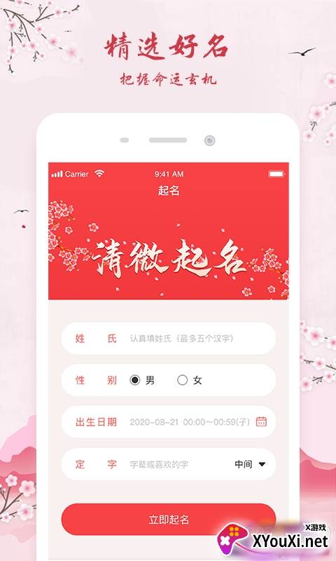 清微起名八字详解版截图