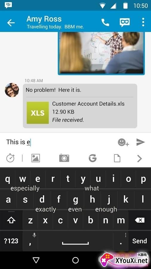BlackBerry键盘(黑莓键盘)截图