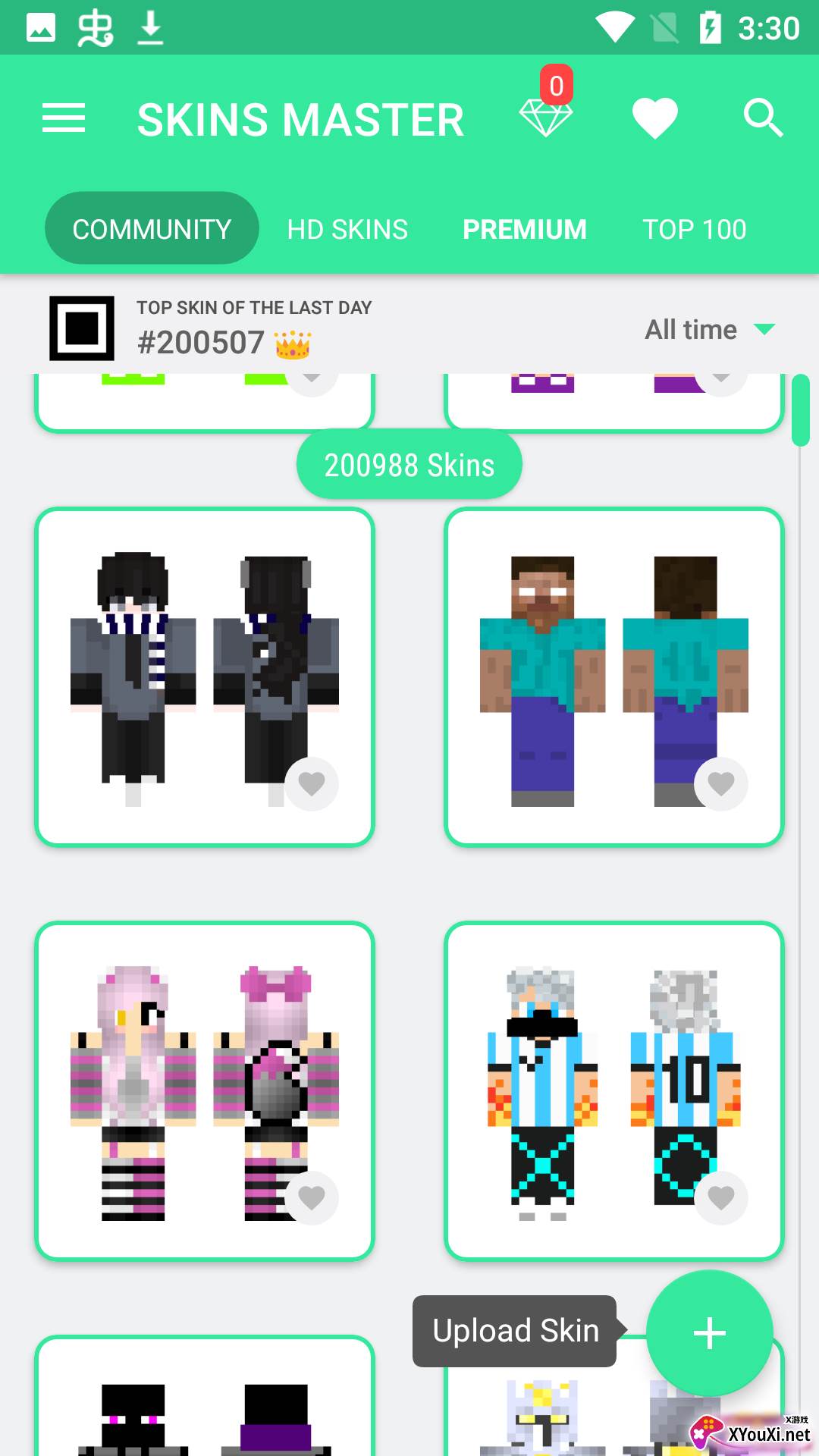 Skins MASTER for Minecraft PE(我的世界皮肤大师)截图