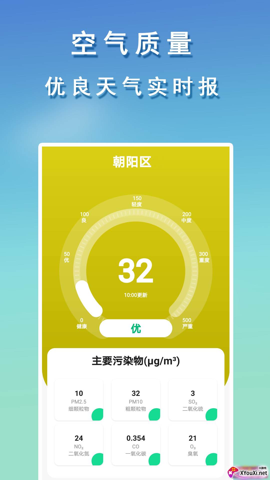 几何天气预报app截图