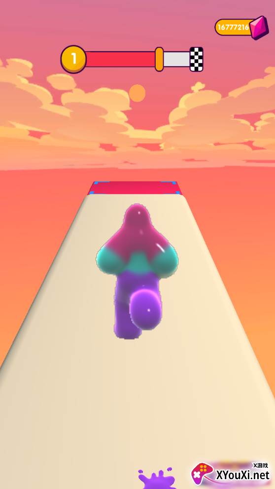 Blob Runner 3D没腿也要跑无限钻石版截图