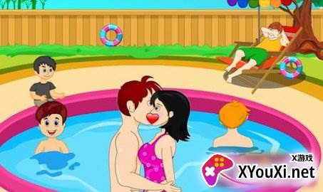 Casual Swimming Pool Kissing(接吻游泳池)截图