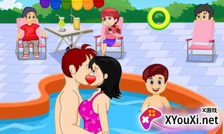 Casual Swimming Pool Kissing(接吻游泳池)截图