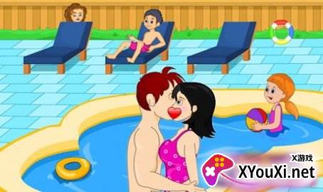 Casual Swimming Pool Kissing(接吻游泳池)截图