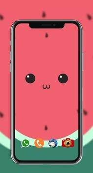 Cute Kawaii Watermelon(西瓜壁纸)截图