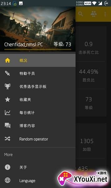 r6stats(彩虹六号战绩查询)截图