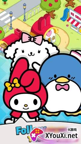 凯蒂猫合并城Hello Kitty Merge Town截图