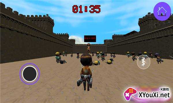 attack on titan game(进击的巨人幸存者)截图