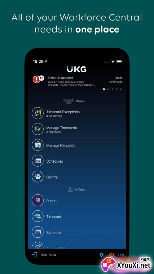UKG Workforce Central截图