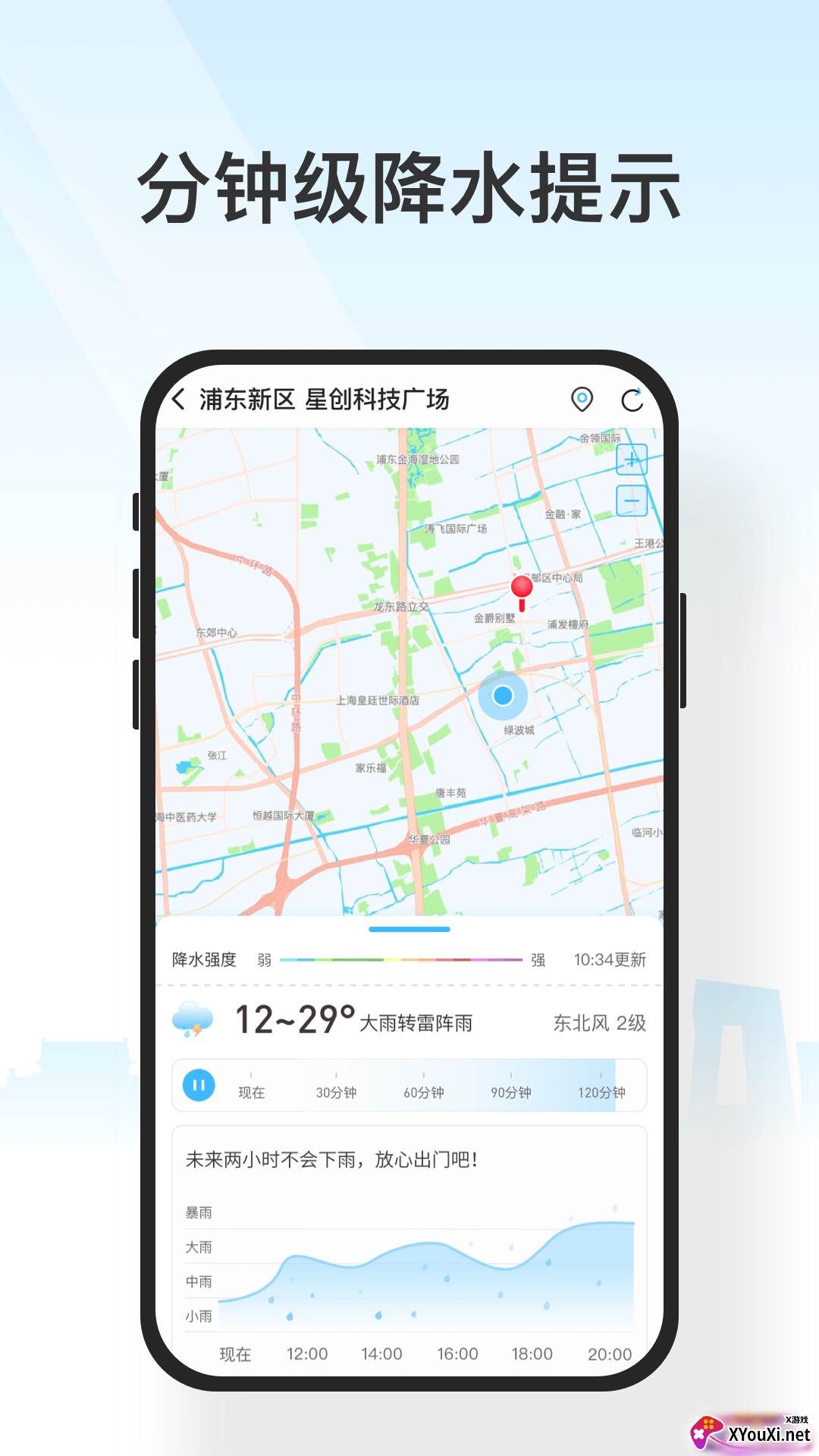 遇见天气截图
