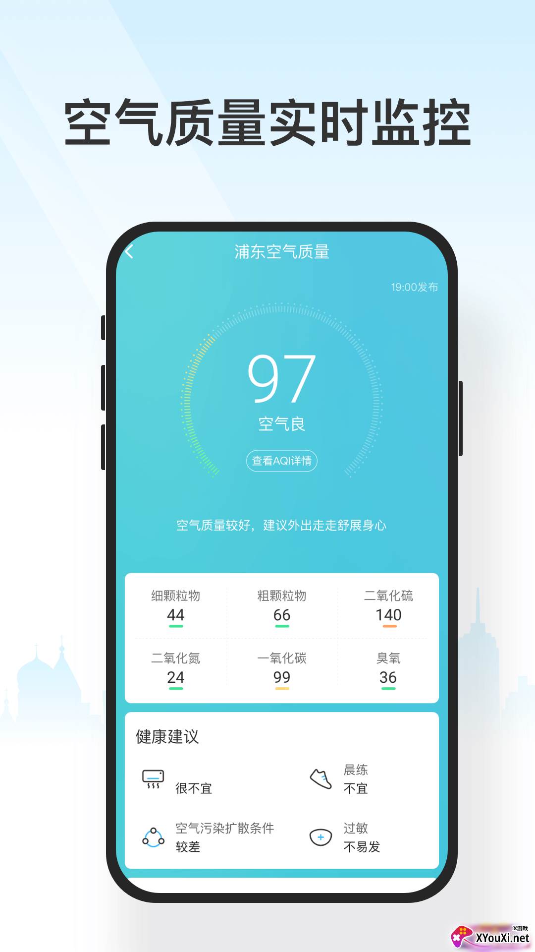 遇见天气截图