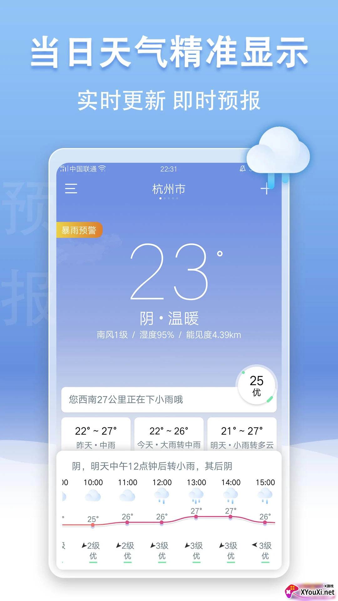 U天气截图