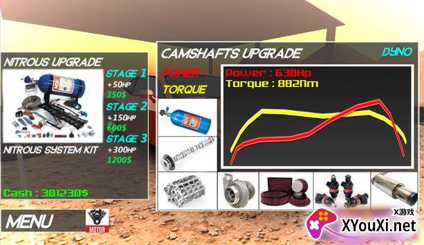 gti超跑赛车竞速GTi Drag: Desert截图