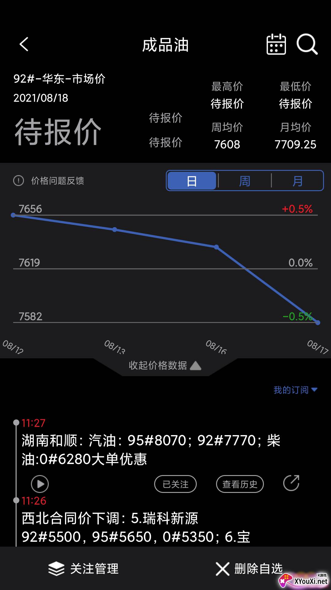 隆众快讯app截图