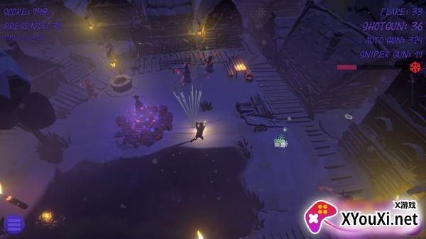 圣诞老人保护圣诞树截图