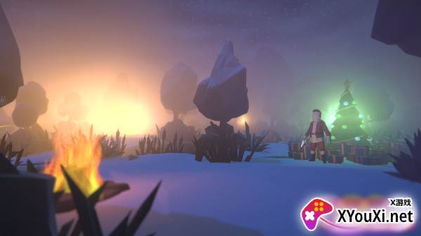 圣诞老人保护圣诞树截图