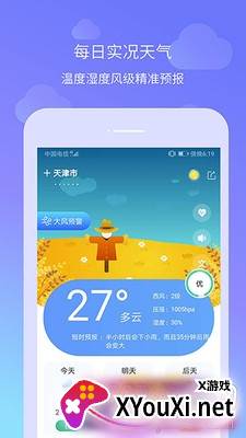 祝天晴天气预报精准版截图