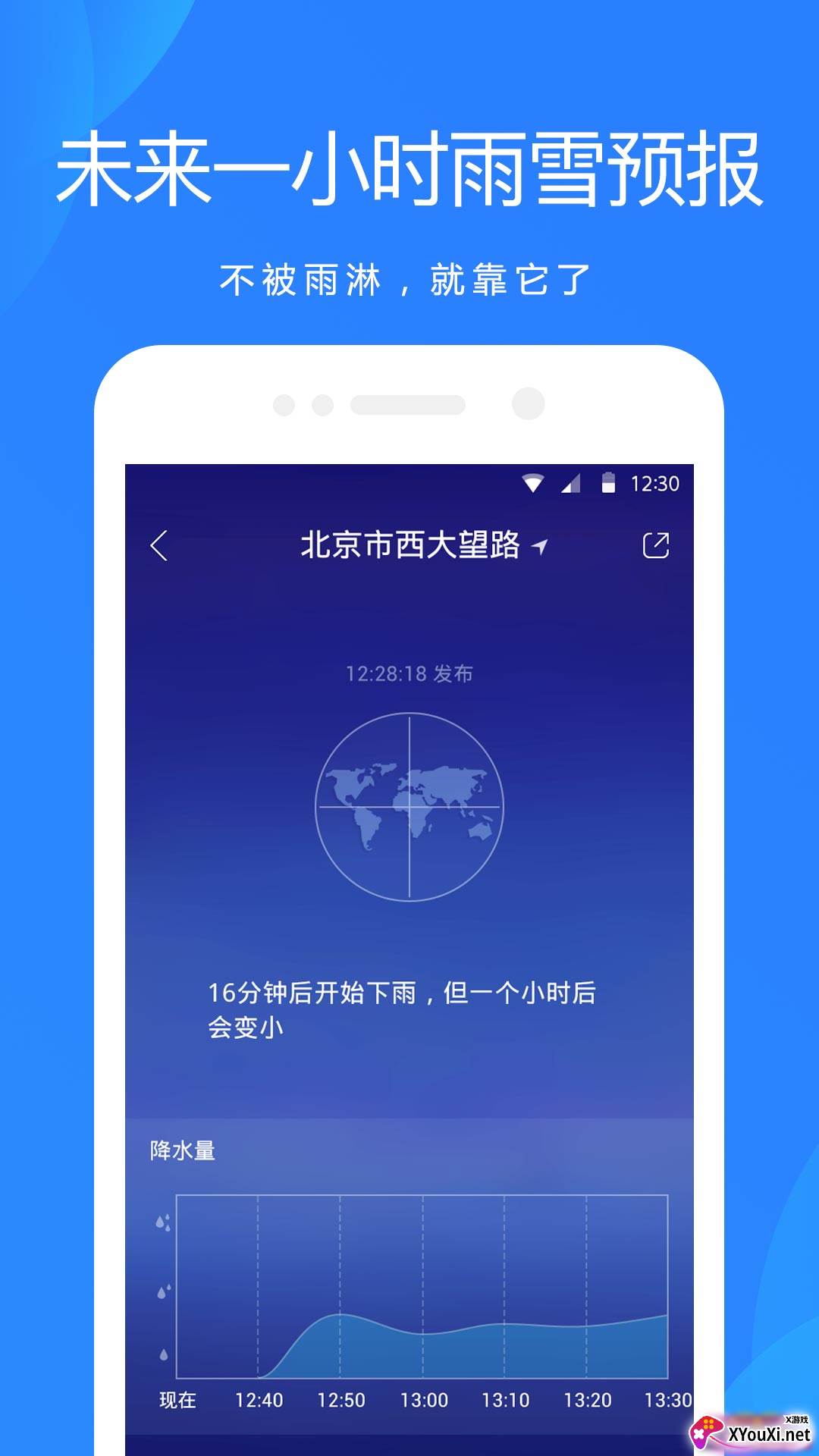 天气预报截图