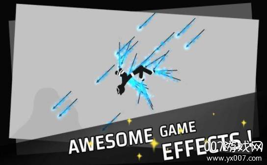 Stickman Hero Fly(摧残火柴人无尽关卡版)截图