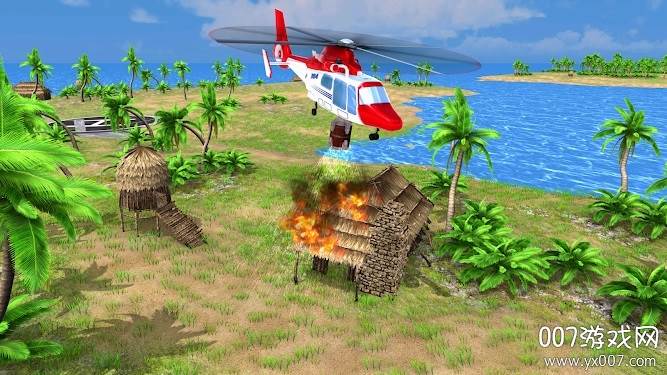 Helicopter Rescue Flying Simulator 3D截图