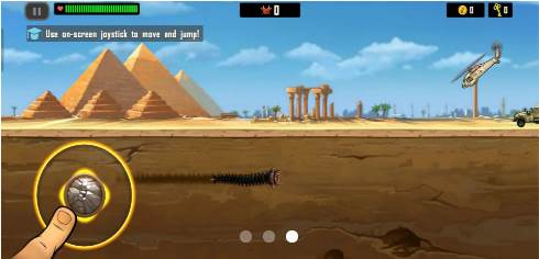 Death Worm Free(地心大冒险手机版2021最新版)截图